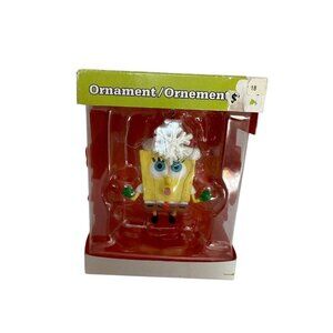 Sponge‎ Bob Squarepants 2004 American Greetings Christmas Ornament NEW Boxed